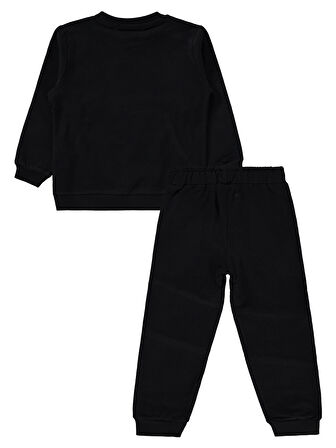 Civil Boys Erkek Çocuk Eşofman Takımı 2-5 Yaş Siyah
