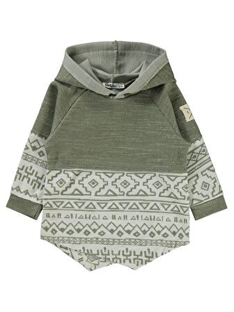 Civil Boys Erkek Çocuk Sweatshirt 2-5 Yaş Haki