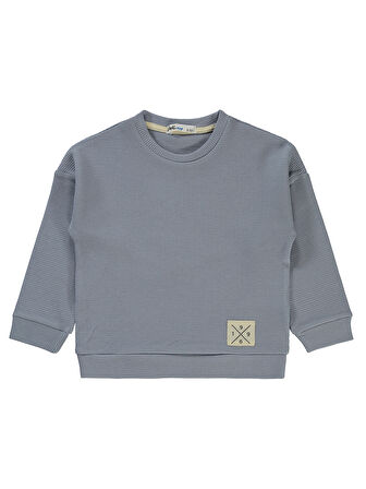Civil Boys Erkek Çocuk Sweatshirt 2-5 Yaş Mavi