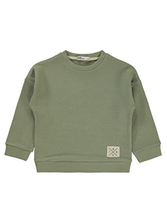 Civil Boys Erkek Çocuk Sweatshirt 2-5 Yaş Haki