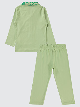 Civil Boys Erkek Çocuk Pijama Takımı 2-5 Yaş  Soft Haki