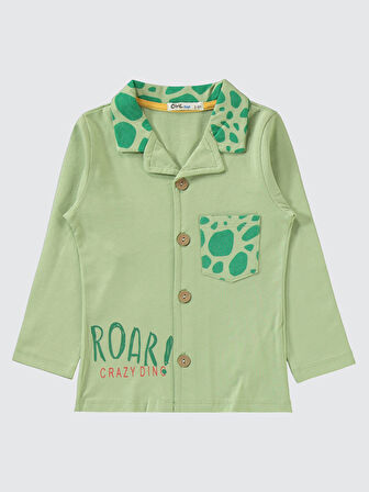 Civil Boys Erkek Çocuk Pijama Takımı 2-5 Yaş  Soft Haki