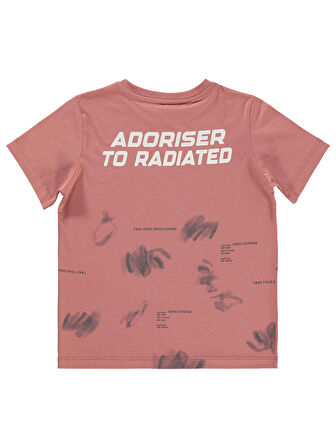 Civil Boys Erkek Çocuk Tişört 6-9 Yaş Mercan