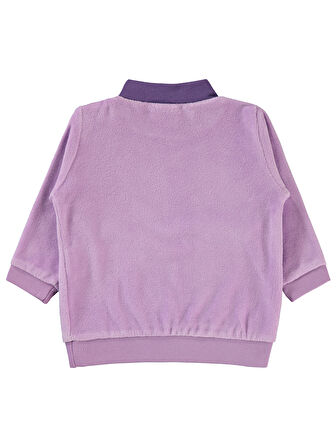 Civil Baby Kız Bebek Sweatshirt 6-18 Ay Lila