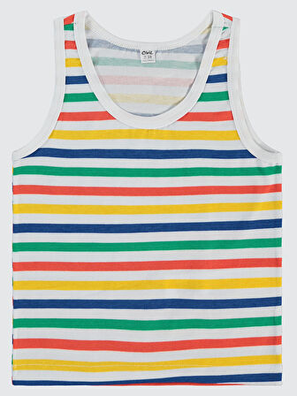 Civil Boys Erkek Çocuk 2'li Atlet Set 2-10 Yaş Yeşil