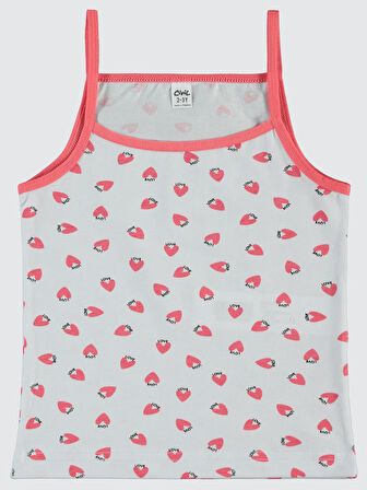 Civil Girls Kız Çocuk 2'li Atlet Set 2-10 Yaş Pembe
