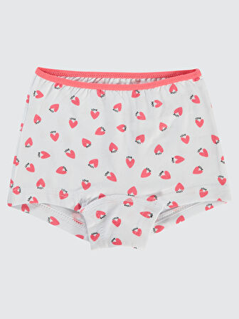 Civil Girls Kız Çocuk 2'li Boxer Set 2-10 Yaş Standart Pembe