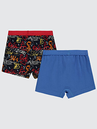 Civil Boys Erkek Çocuk 2'li Boxer Set 2-10 Yaş Standart