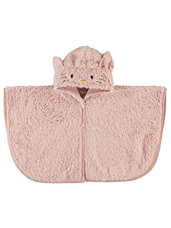 Civil Girls Kız Çocuk Pelerin 2-5 Yaş Pudra 