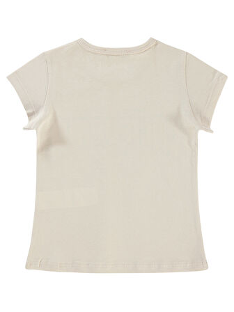 Civil Girls Kız Çocuk Tişört 2-5 Yaş Açık Pudra
