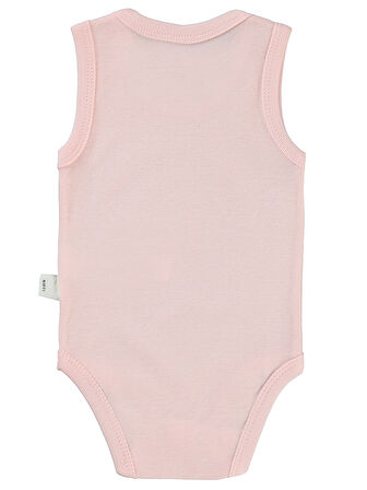 Civil Baby Kız Bebek Çıtçıtlı Badi 2-5 Yaş Pudra