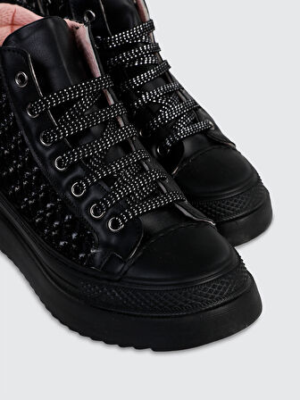 Civil Boots Kız Çocuk Bot 31-35 Numara Bot Siyah