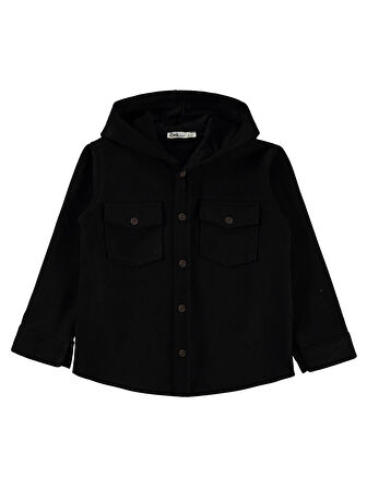 Civil Boys Erkek Çocuk Gömlek 10-13 Yaş Siyah