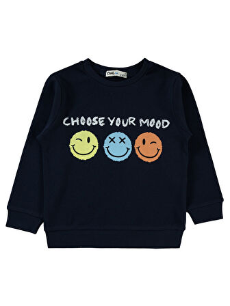 Civil Boys Erkek Çocuk Sweatshirt 2-5 Yaş Lacivert