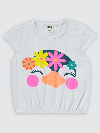 Civil Baby Kız Bebek Takım 6-18 Ay Beyaz