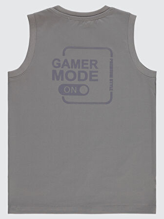 Civil Boys Erkek Çocuk Tişört 6-9 Yaş Gri