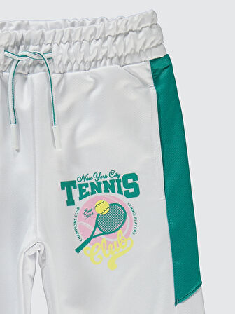 Civil Girls Kız Çocuk Eşofman Altı 2-5 Yaş Beyaz