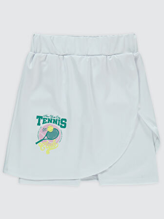 Civil Girls Kız Çocuk Şort 10-13 Yaş Beyaz