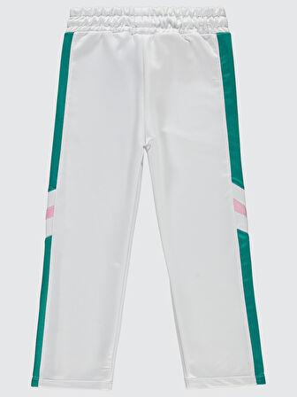 Civil Girls Kız Çocuk Eşofman Altı 6-9 Yaş Beyaz