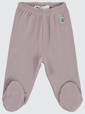 Civil Baby Kız Bebek Patikli Tek Alt 1-6 Ay Soft Lila