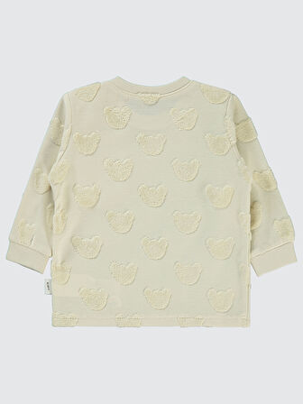 Civil Baby Erkek Bebek Sweatshirt 6-18 Ay Taş Rengi