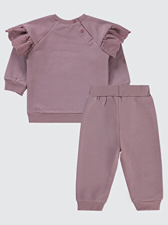 Civil Baby Kız Bebek Takım 6-18 Ay Leylak Lila