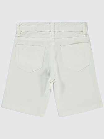 Civil Boys Erkek Çocuk Kapri 2-5 Yaş Beyaz