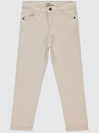 Civil Boys Erkek Çocuk Pantolon 6-9 Yaş Bej