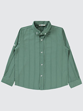 Civil Boys Erkek Çocuk Gömlek 10-13 Yaş Haki