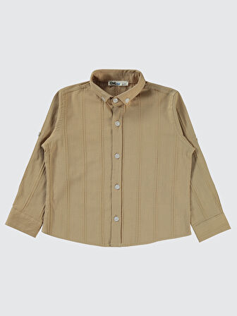 Civil Boys Erkek Çocuk Gömlek 2-5 Yaş Kahverengi
