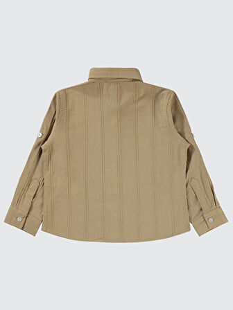 Civil Boys Erkek Çocuk Gömlek 2-5 Yaş Kahverengi