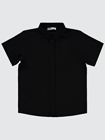 Civil Boys Erkek Çocuk Gömlek 10-13 Yaş Siyah