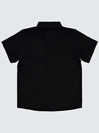 Civil Boys Erkek Çocuk Gömlek 10-13 Yaş Siyah