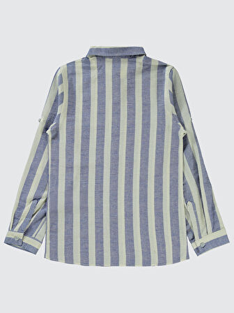 Civil Boys Erkek Çocuk Gömlek 10-13 Yaş Mavi