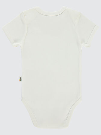 Civil Baby Bebek Çıtçıtlı Badi 0-1 Ay Beyaz