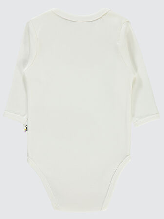 Civil Baby Bebek 5'li Çıtçıtlı Badi 12-36 Ay Beyaz