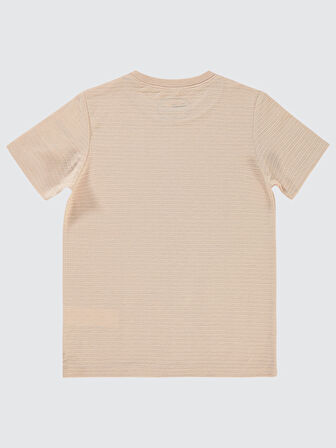 Civil Boys Erkek Çocuk Tişört 6-9 Yaş Somon