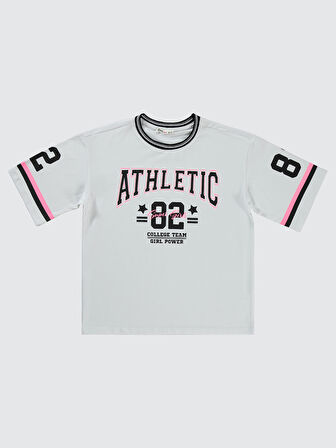 Civil Girls Kız Çocuk Tişört 10-13 Yaş Beyaz