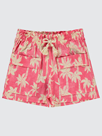 Civil Girls Kız Çocuk Şort 6-9 Yaş Gül