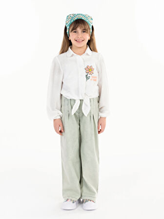 Civil Girls Kız Çocuk Takım 6-9 Yaş Ekru