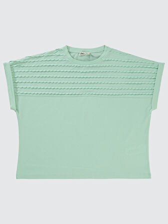 Civil Girls Kız Çocuk Tişört 10-13 Yaş Çağla Yeşili