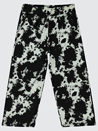 Civil Girls Kız Çocuk Pantolon 6-9 Yaş Siyah