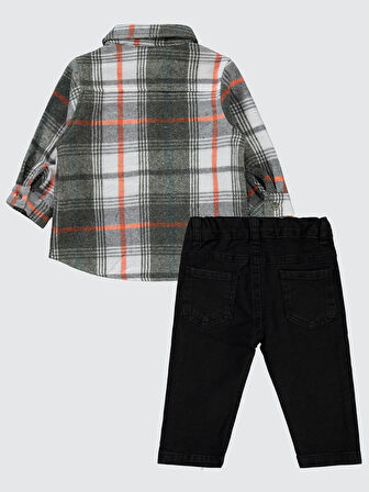 Civil Baby Erkek Bebek Takım 6-18 Ay Gri