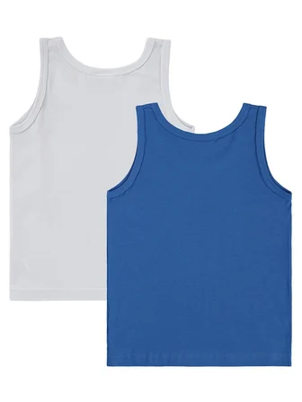 Süperman 2-10 Yaş 2'li Atlet Set - Standart