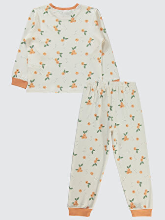 Civil Girls Kız Çocuk Pijama Takımı 6-9 Yaş Açık Somon