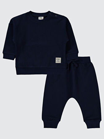 Civil Baby Kız Bebek Takım 6-18 Ay Lacivert