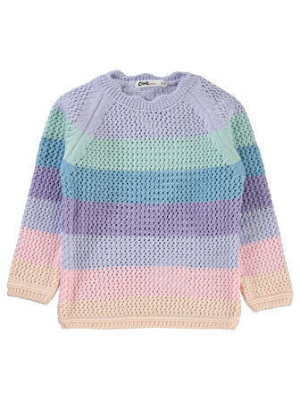 Civil Girls Kız Çocuk Kazak 2-5 Yaş Lila