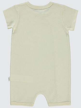 Civil Baby Kız Bebek Patiksiz Tulum 6-18 Ay Somon