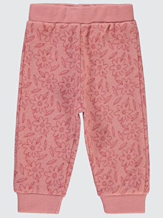 Civil Baby Kız Bebek Eşofman Altı 6-18 Ay Pudra