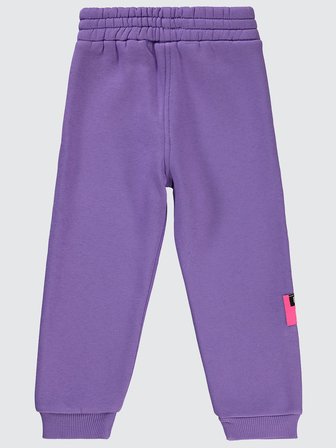 Civil Girls Fashion Aksesuarlı 2-5 Yaş Eşofman Altı - Lila